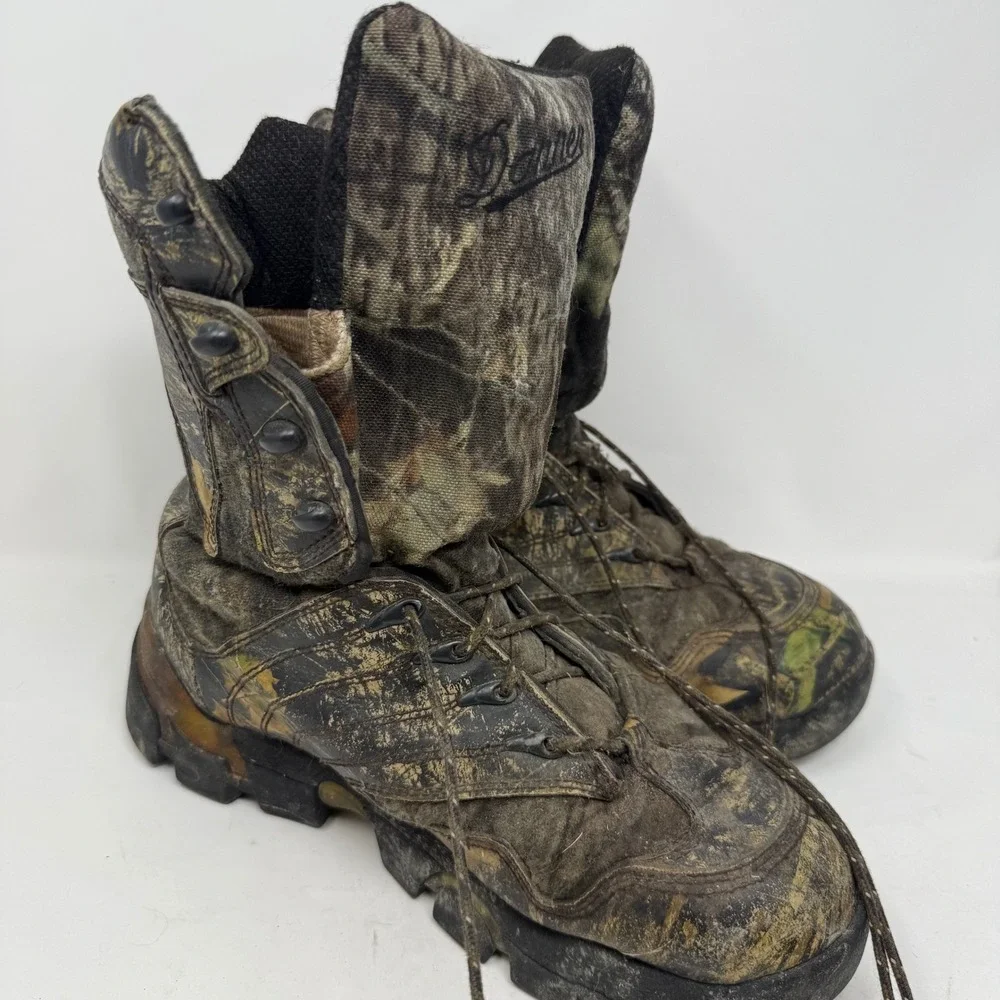 Danner Kestrel 41056 Mens 12 EE Camo Gore-Tex 600g Thinsulate Hunting Boots